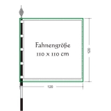 Klarsichth�lle f�r Fahne