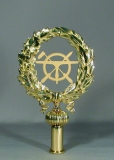 Fahnenspitze f�r Handwerksvereine - 422-105-Kupferschm.