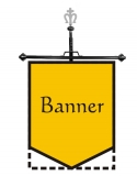 Klarsichth�lle f�r Banner - Ausf�hrung RECHTECK